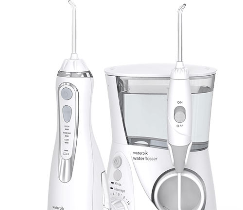 Waterpik countertop and cordless water flossers