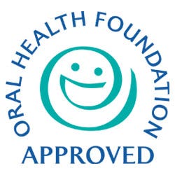 Oral health foundation approved logo