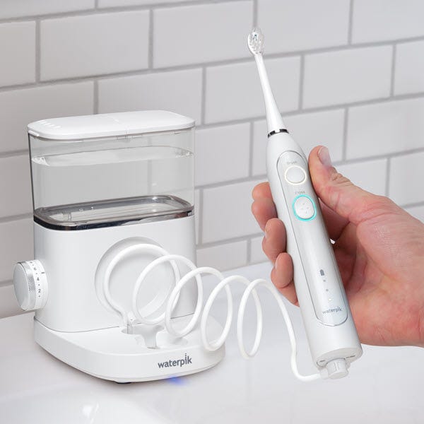 Waterpik sonic fusion countertop water flosser